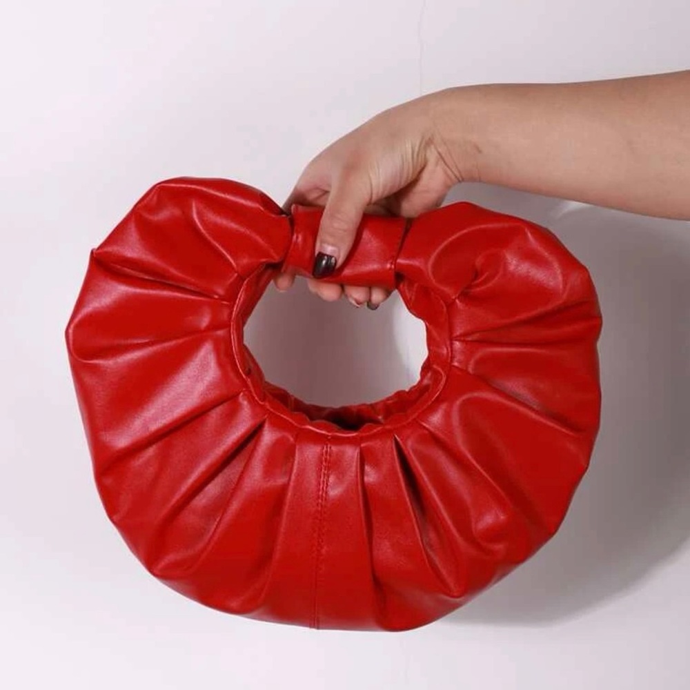 Hand Held Red Bag Brand New Never Worn